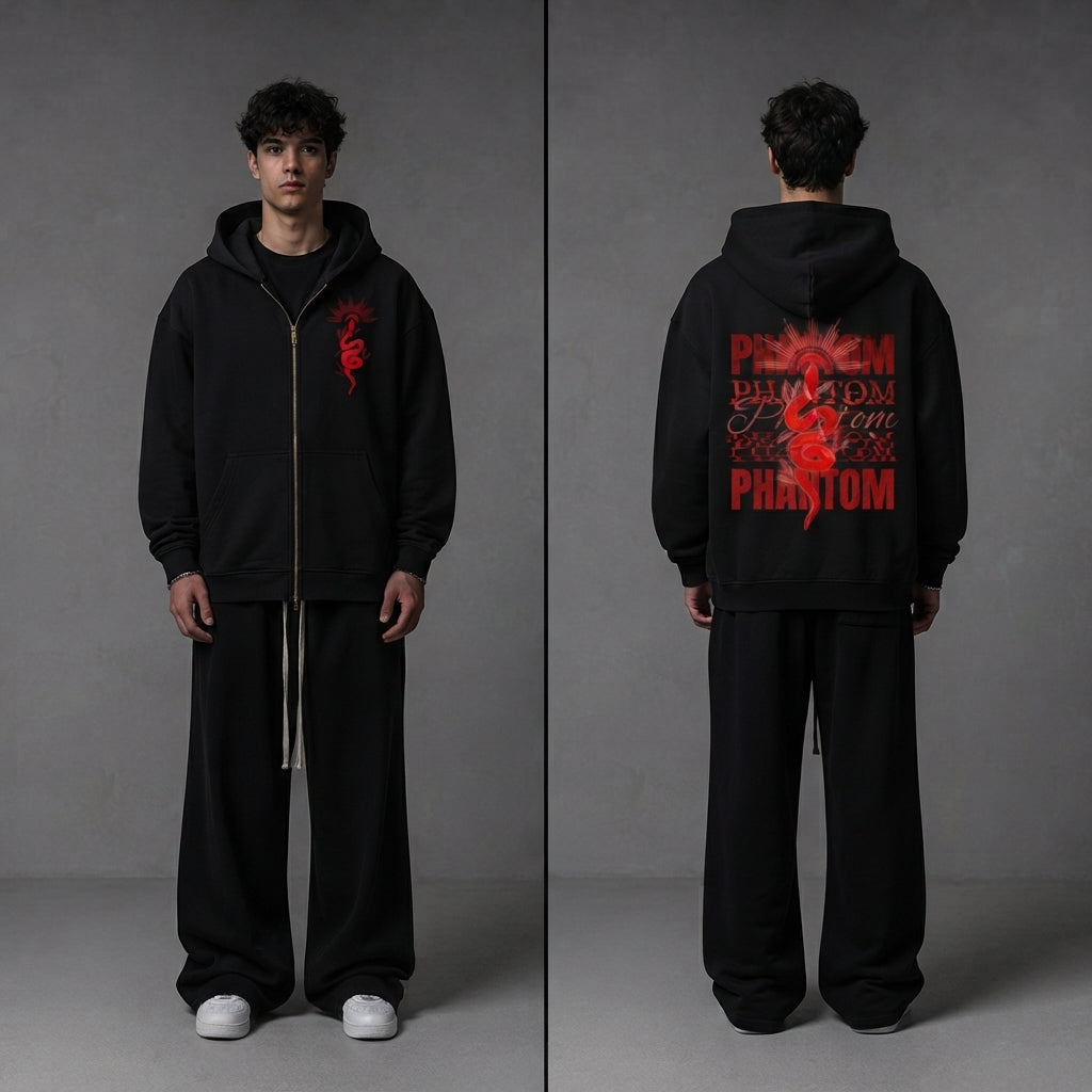 [JA.ELITE] PHANTOM SERPENT Halo Matrix Zip-Up