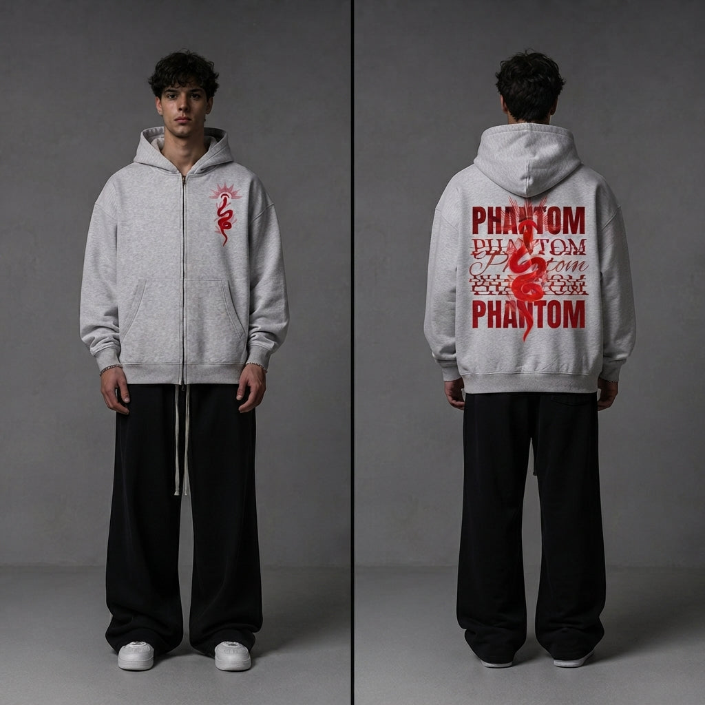 [JA.ELITE] PHANTOM SERPENT Halo Matrix Zip-Up
