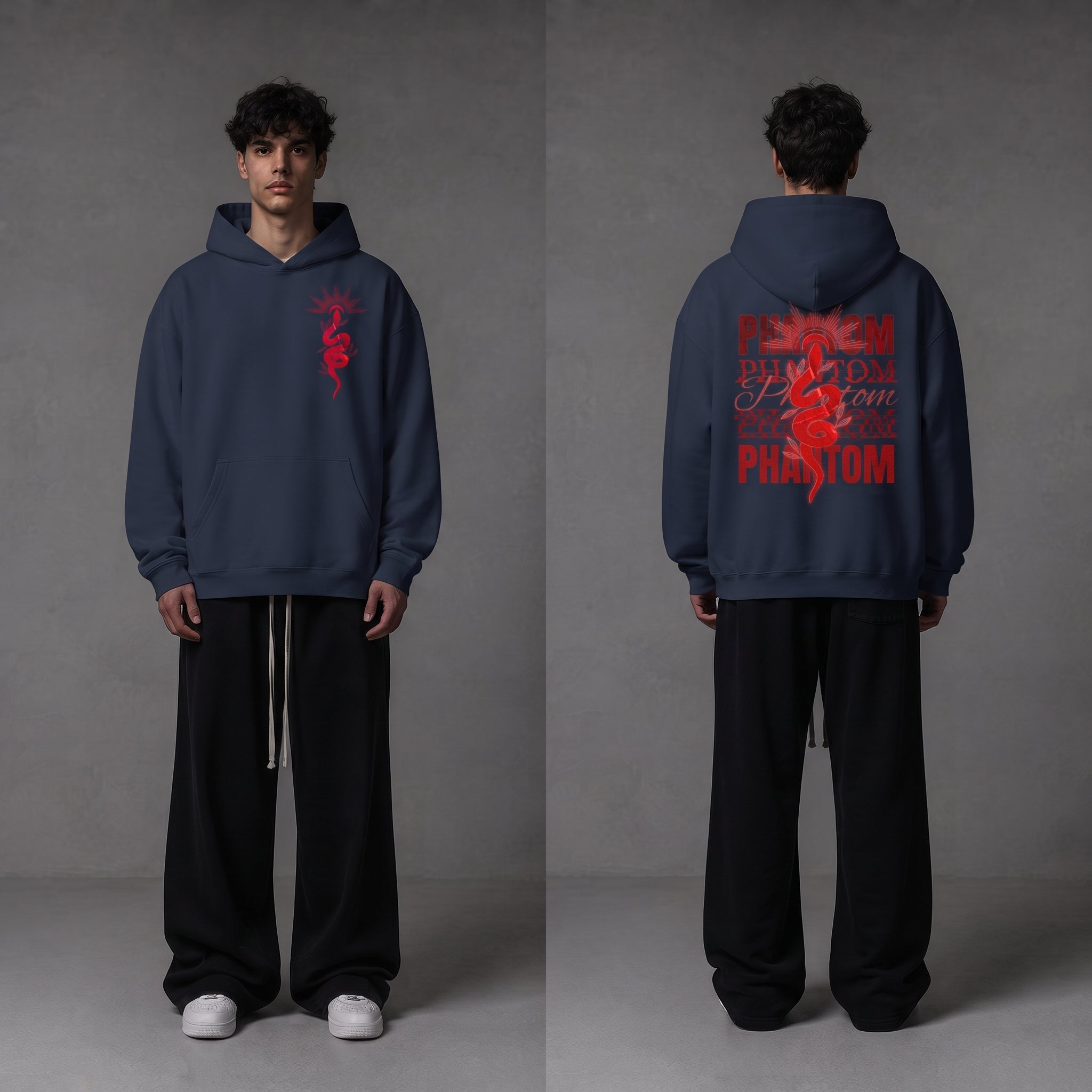 [JA.ELITE] PHANTOM SERPENT Halo Heavy-Gauge Pullover