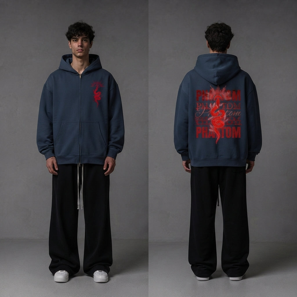 [JA.ELITE] PHANTOM SERPENT Halo Matrix Zip-Up