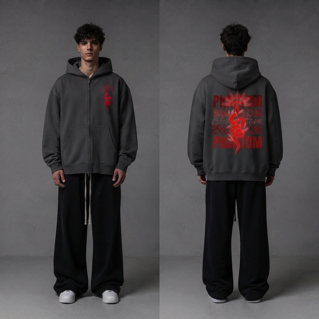 [JA.ELITE] PHANTOM SERPENT Halo Matrix Zip-Up