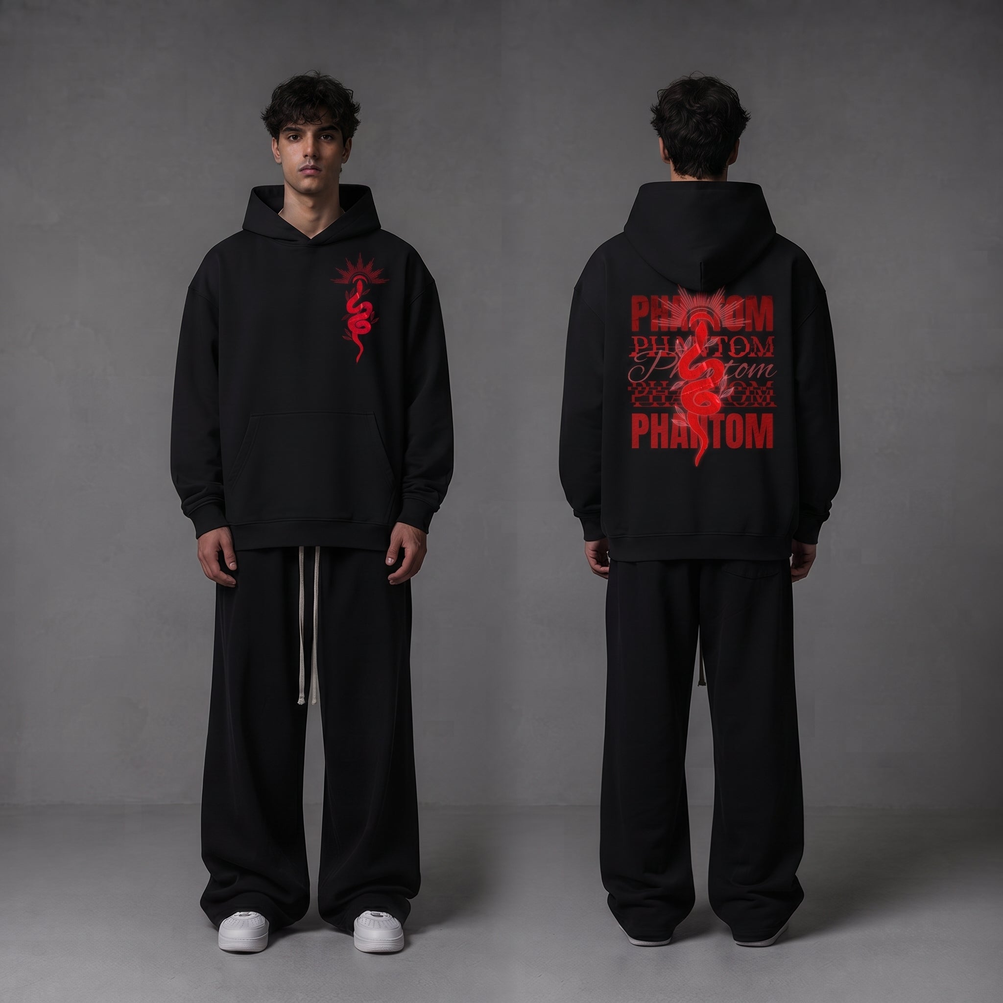 [JA.ELITE] PHANTOM SERPENT Halo Heavy-Gauge Pullover