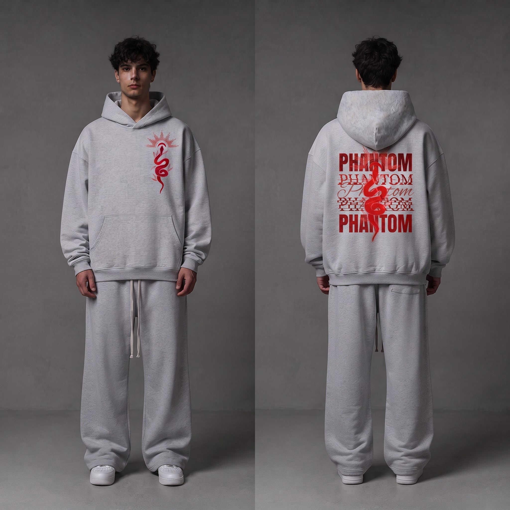 [JA.ELITE] PHANTOM SERPENT Halo Heavy-Gauge Pullover